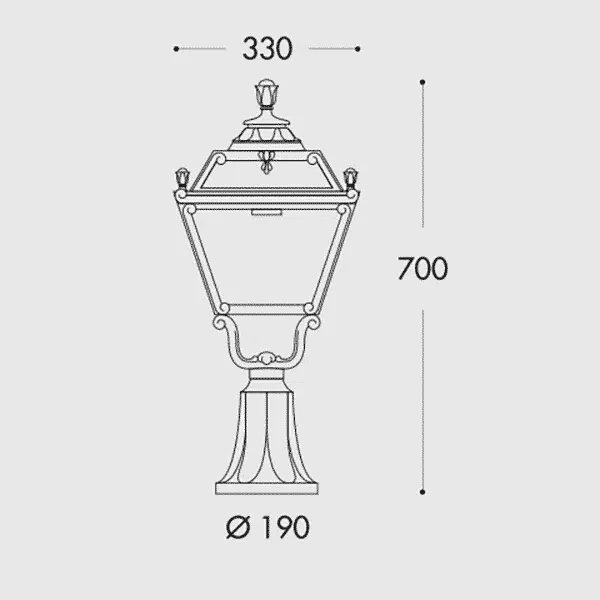 Fumagalli  Lot/Tobia Wall Top Dimension