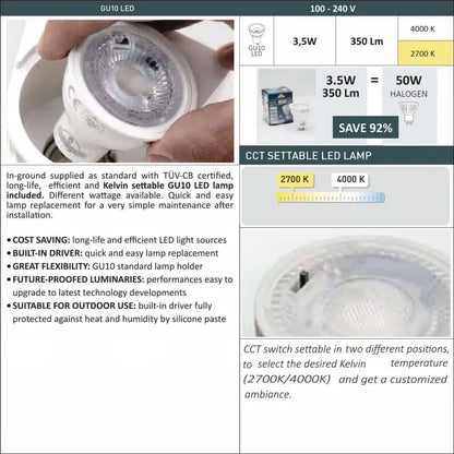 Fumagalli - Inground  Light  LED Lamp Details