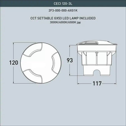 Fumagalli - In Ground Light Dimension 