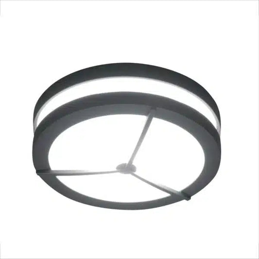 LLutec Mini Titan Round Wall Light c/w Opal Glass 3171s