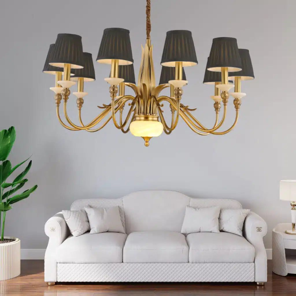 Traditional Midnight Glow Vintage Chandelier