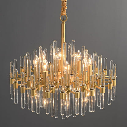 Modern Luxury Crystal Glass Rod Chandeliers-6307