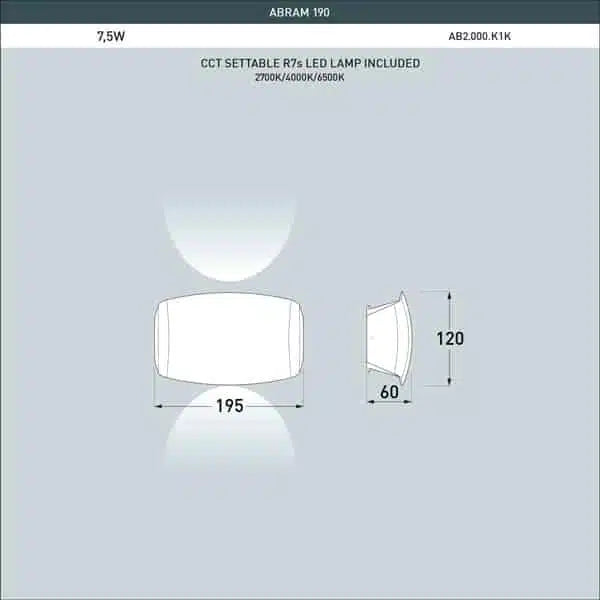 Fumagalli Aram 190 Dimensions