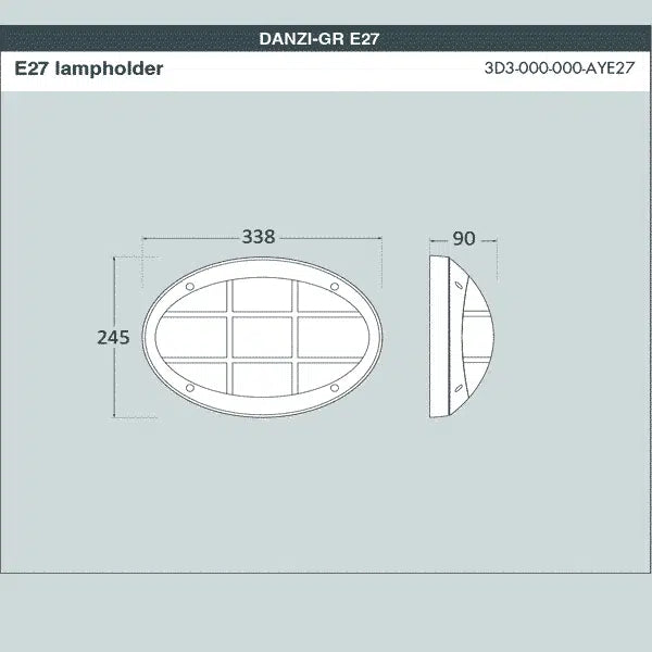 Fumagalli Danzi Grill  Dimensions