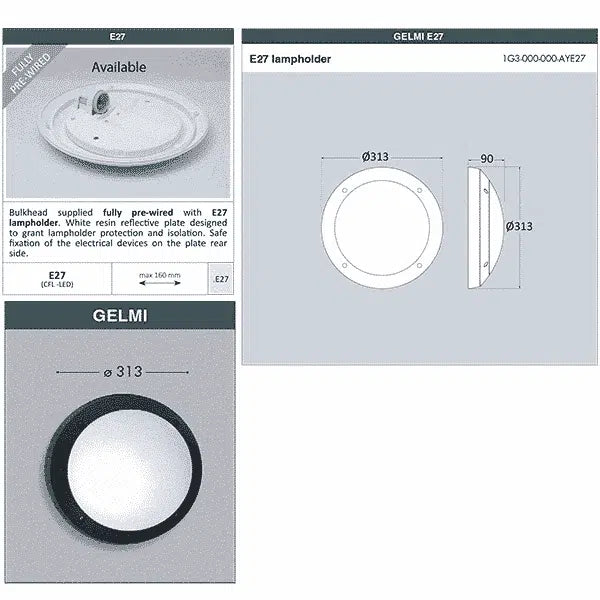 Fumagalli Gelmi Dimensions.