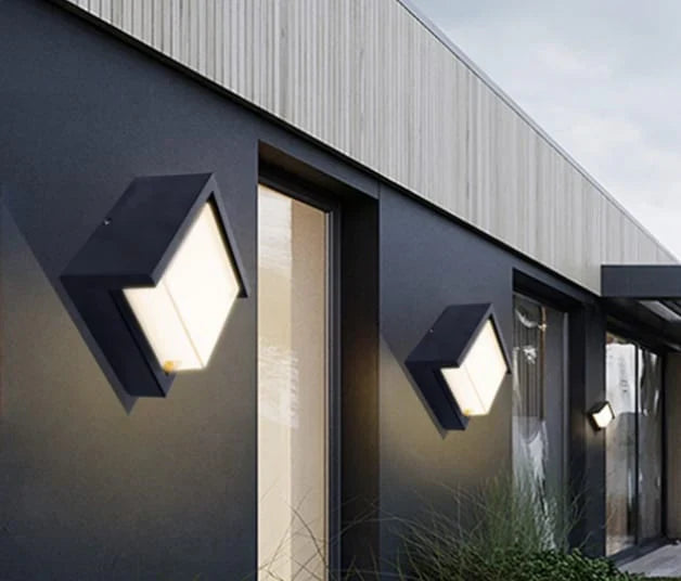 Modern Square Outdoor Wall Light*